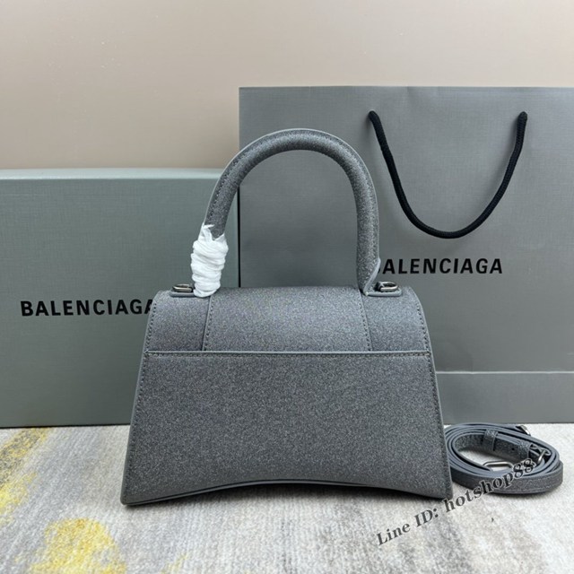 Balenciaga專櫃爆款新閃閃沙漏包 巴黎世家原單手提肩背包 8895閃金 fyj1246